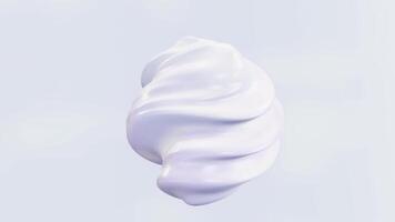 loop animation 3D abstract fluid blob, liquid shape 3D animation, bright colors video
