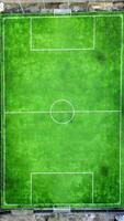 Aerial view of Mini Football field, soccer photo