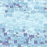 Wavy seamless ornament. Pattern background with blue waves. Optical illusion image vector