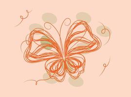 Hand drawn stencil element collection vector