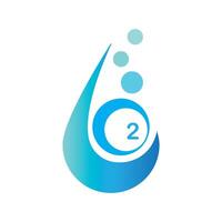 oxygen icon illustration design template vector