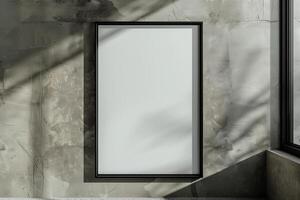Digital 3D Render Mockup Close-Up Photography Concept photo