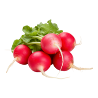 a bunch of radishes on a transparent background png