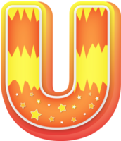 Letter U, Fantasy Alphabet Letter Text Effect png