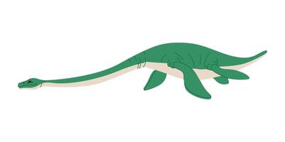 Erythrosuchus isolated ancient crocodile reptile vector