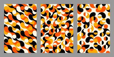 Abstract modern geometric pattern background vector