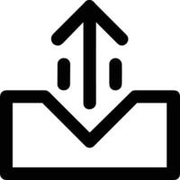 Upload icon symbol image vector
