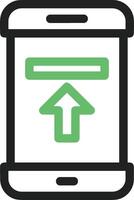 Upload icon symbol image vector