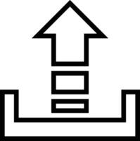 Upload icon symbol image vector