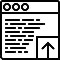 Upload icon symbol image vector