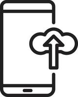 Upload icon symbol image vector