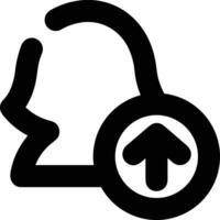 Upload icon symbol image vector
