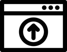 Upload icon symbol image vector