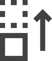 Upload icon symbol image vector