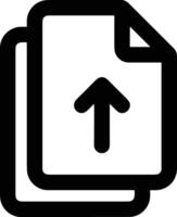 Upload icon symbol image vector