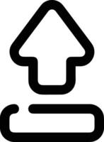 Upload icon symbol image vector