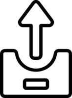 Upload icon symbol image vector