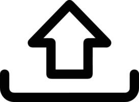 Upload icon symbol image vector