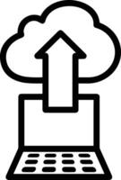 Upload icon symbol image vector