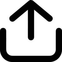 Upload icon symbol image vector