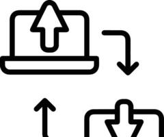 Upload icon symbol image vector