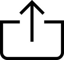 Upload icon symbol image vector
