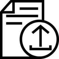 Upload icon symbol image vector