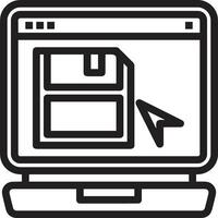 Upload icon symbol image vector