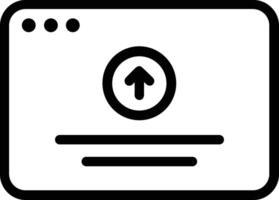 Upload icon symbol image vector