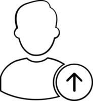 Upload icon symbol image vector
