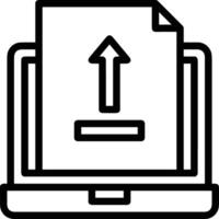 Upload icon symbol image vector
