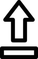 Upload icon symbol image vector
