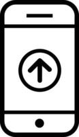 Upload icon symbol image vector