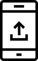 Upload icon symbol image vector