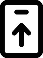 Upload icon symbol image vector