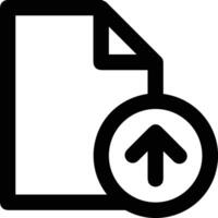 Upload icon symbol image vector