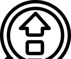 Upload icon symbol image vector