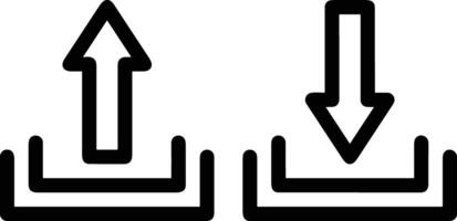 Upload icon symbol image vector