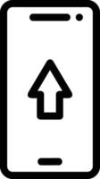 Upload icon symbol image vector
