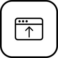 Upload icon symbol image vector