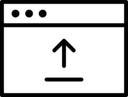 Upload icon symbol image vector