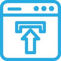 Upload icon symbol image vector