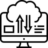 Upload icon symbol image vector