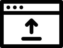 Upload icon symbol image vector