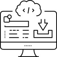Upload icon symbol image vector