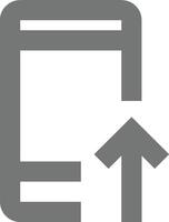 Upload icon symbol image vector