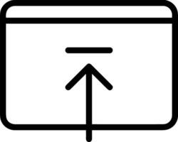 Upload icon symbol image vector
