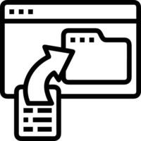 Upload icon symbol image vector