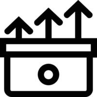 Upload icon symbol image vector
