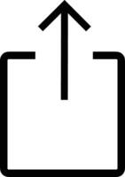 Upload icon symbol image vector